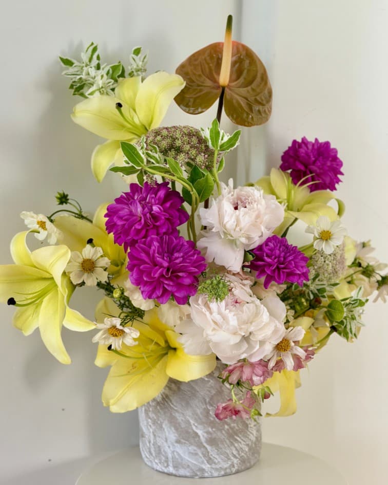 Floral arrangement by Petal Friend, Los Angeles